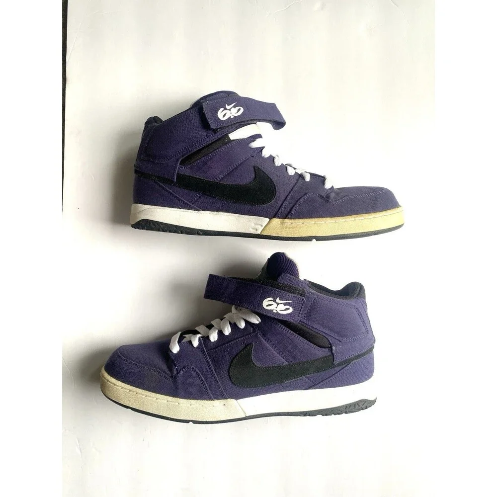 Nike 6.0 Zoom Mogan Mid 2 Purple/Black/White Size 11 Men’s Sneakers/Shoes